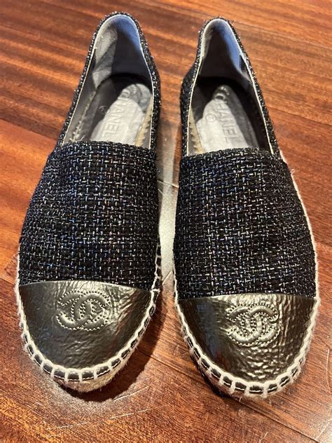 authentic chanel espadrilles